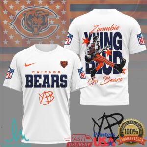 Chicago Bears Official NFL Yungblud Fan 3D Shirt