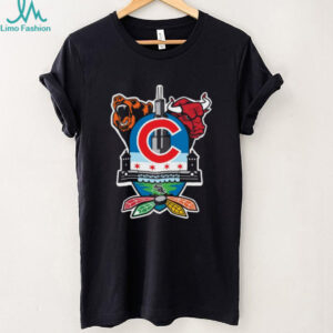 Chicago Sports Fan Crest T Shirt