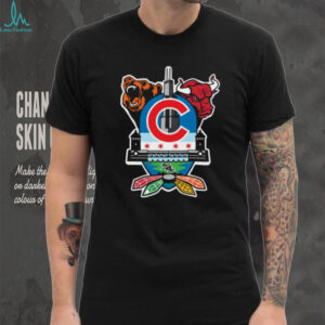 Chicago Sports Fan Crest T Shirt