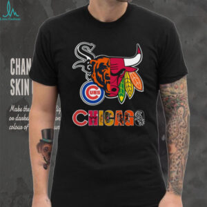 Chicago Sports Fan Mashup T Shirt