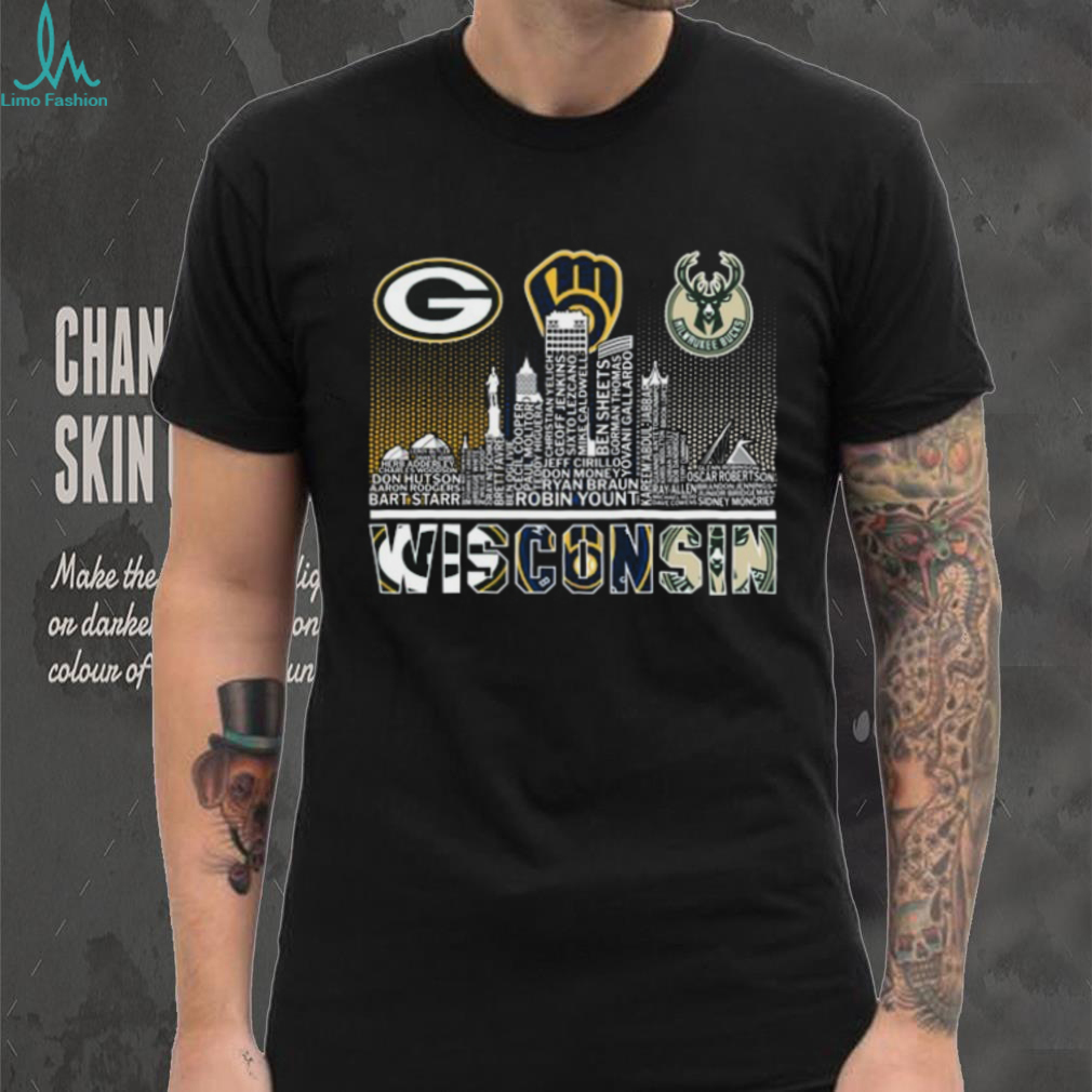 Chicago Sports Legends Skyline T Shirt Recovered Chicago Sports Legends Skyline T Shirt Recovered