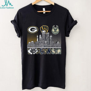 Chicago Sports Legends Skyline T Shirt Recovered