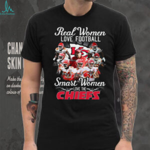 Chiefs Game Day T Shirt for Women Real Women Love Football Slogan Tee
