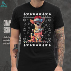 Chihuahua Christmas Ugly Sweater Funny Dog Xmas Shirt