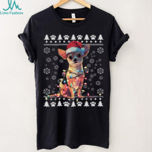 Chihuahua Christmas Ugly Sweater Funny Dog Xmas Shirt
