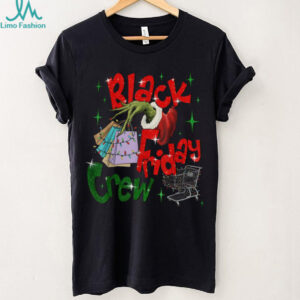 Christmas Black Shopping Family Funny Friday Shopping Crew T Shirt