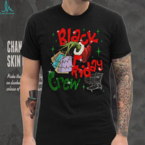 Christmas Black Shopping Family Funny Friday Shopping Crew T Shirt