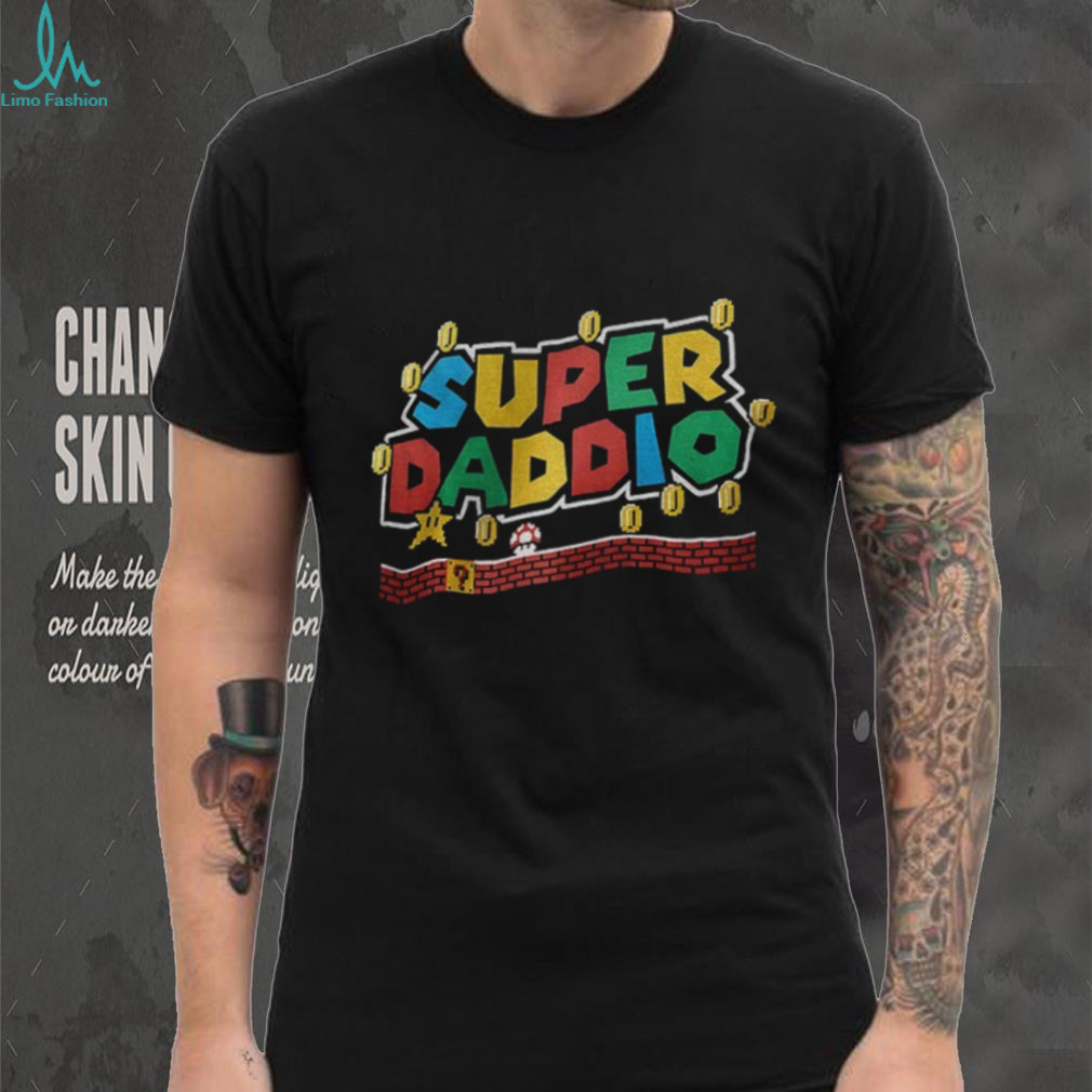 Christmas Gift For Dad Super Daddio Gamer shirt Christmas Gift For Dad Super Daddio Gamer shirt