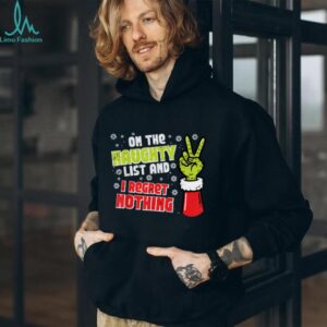 Christmas On Naughty List Regret Nothing Xmas Men Women Kids T Shirt