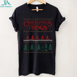 Christmas Things Vintage Movie t shirt