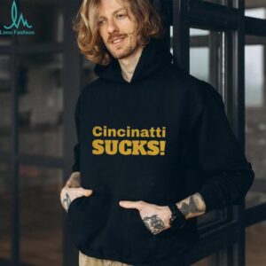 Cincinatti Sucks Pittsburgh Steelers Football NFL Game Day shirt