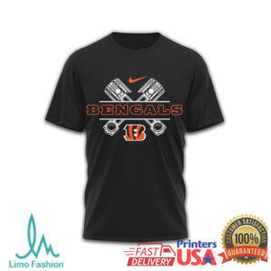 Cincinnati Bengals Official NFL Biker 3D Shirt
