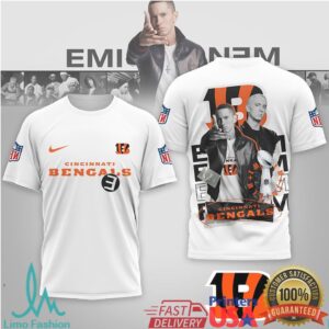 Cincinnati Bengals Official NFL Eminem 3D Shirt