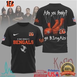 Cincinnati Bengals Official NFL Korn Fan Shirt Cincinnati Bengals Official NFL Korn Fan Shirt