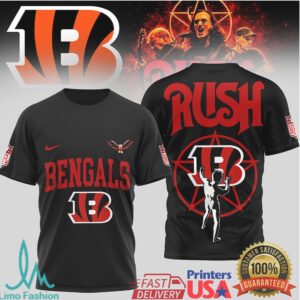 Cincinnati Bengals Official NFL Rush 3D Shirt Cincinnati Bengals Official NFL Rush 3D Shirt