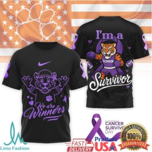 Clemson Tigers I'm a Survivor, We are Winners T Shirt
