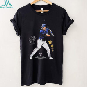 Corey Seager Texas Rangers Graphic Vintage Signature T Shirt Corey Seager Texas Rangers Graphic Vintage Signature T Shirt
