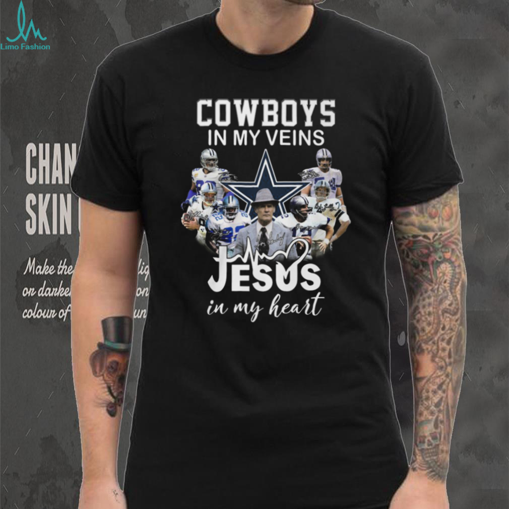 Cowboys In My Vein Jesus In My Heart T Shirt Dallas Cowboys Shirt Gift For Cowboys Fan Cowboys In My Vein Jesus In My Heart T Shirt Dallas Cowboys Shirt Gift For Cowboys Fan