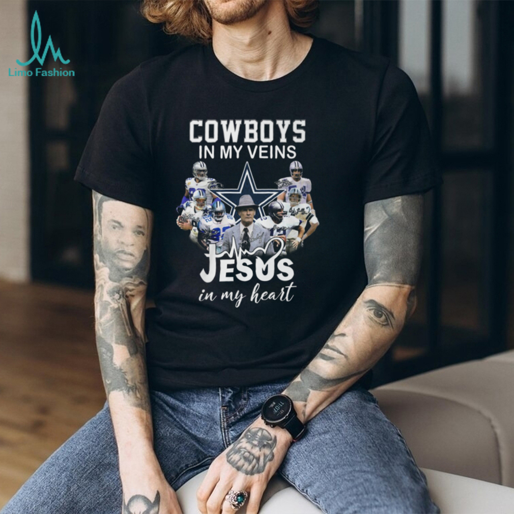 Cowboys In My Vein Jesus In My Heart T Shirt Dallas Cowboys Shirt Gift For Cowboys Fan Cowboys In My Vein Jesus In My Heart T Shirt Dallas Cowboys Shirt Gift For Cowboys Fan