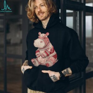 Cute Patchwork Hippo Vintage Floral Quilting Lover Shirt