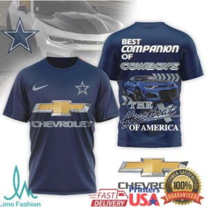 Dallas Cowboys Official NFL Chevrolet 3D Shirt Dallas Cowboys Official NFL Chevrolet 3D Shirt