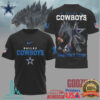 Dallas Cowboys Official NFL Eminem 3D Shirt Dallas Cowboys Official NFL Eminem 3D Shirt