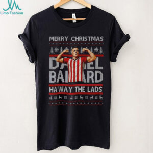 Daniel Ballard Sunderland Merry Christmas Ha’way the lads Merry Christmas shirt