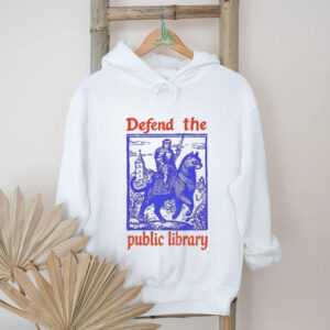 Defend the public library vintage shirt