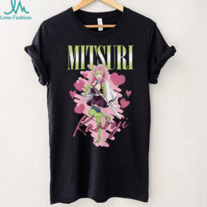 Demon Slayer_ Kimetsu no Yaiba Mitsuri Pink Aesthetic T Shirt