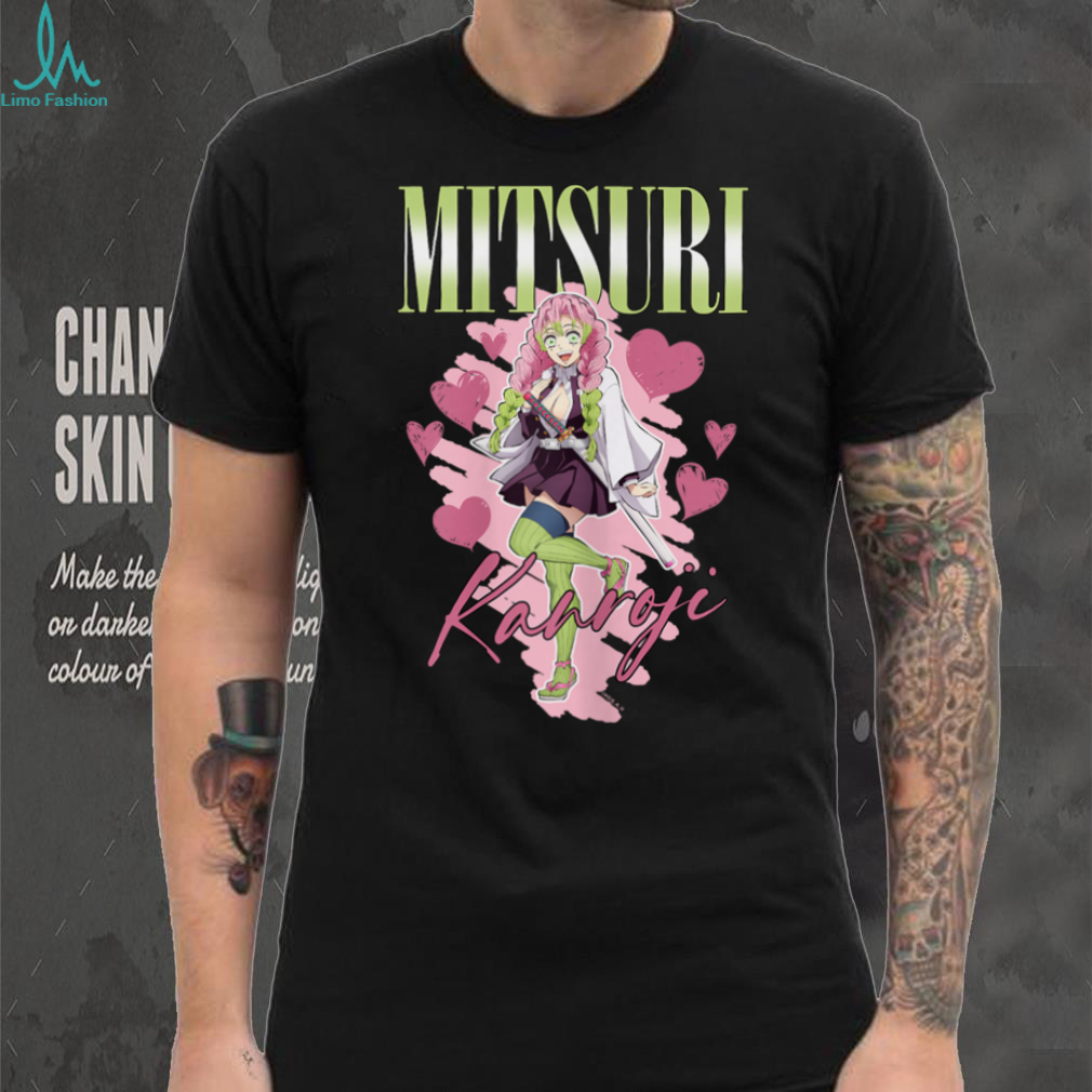 Demon Slayer_ Kimetsu no Yaiba Mitsuri Pink Aesthetic T Shirt Demon Slayer_ Kimetsu no Yaiba Mitsuri Pink Aesthetic T Shirt