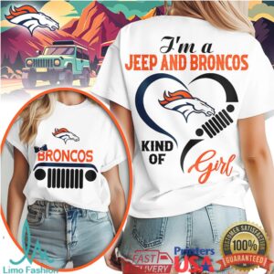 Denver Broncos Official NFL Jeep Girl Women's Shirt