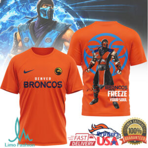 Denver Broncos Official NFL Sub Zero 3D Shirt