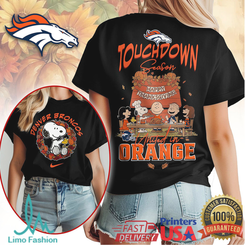 Denver Broncos Official NFL Touchdown Season Shirt Denver Broncos Official NFL Touchdown Season Shirt