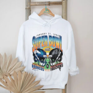 Denver Broncos vs Atlanta Falcons Super Bowl XXXIII Football January 31 1999 shirt