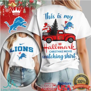 Detroit Lions Official NFL Hallmark Women Shirt
