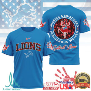 Detroit Lions Official NFL MMIW Awareness Shirt Detroit Lions Official NFL MMIW Awareness Shirt
