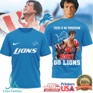 Detroit Lions Official NFL Rocky 3D Shirt