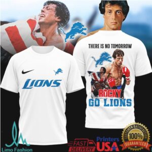 Detroit Lions Official NFL Rocky 3D Shirt