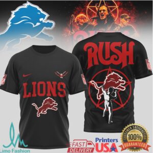 Detroit Lions Official NFL Rush 3D Shirt Detroit Lions Official NFL Rush 3D Shirt