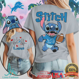 Detroit Lions Official NFL Stitch Women Shirt Detroit Lions Official NFL Stitch Women Shirt