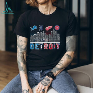 Detroit Sports History Graphic T Shirt Recovered Detroit Sports History Graphic T Shirt Recovered