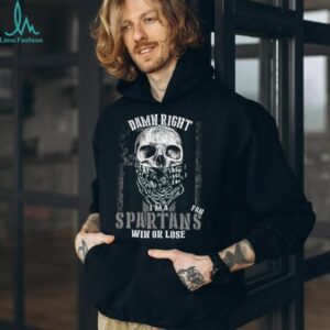 Die Hard Spartans Fan Bandana Skull Shirt