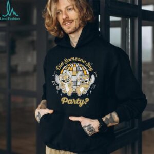 Disney Stitch & Angel Did Someone Say Party_ New Year's Eve Shirt