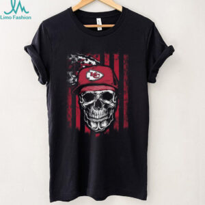 Distressed American Flag Kansas City Chiefs Shirt