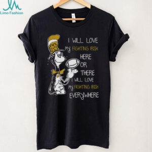 Dr. Seuss Inspired Notre Dame Fighting Irish Fan T Shirt
