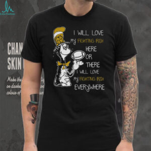 Dr. Seuss Inspired Notre Dame Fighting Irish Fan T Shirt