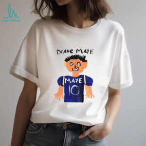 Drake Maye number 10 New England Patriots NFL Football art shirt