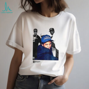 Eazy E Eric Lynn Wright wearing Seattle Seahawks cap West Coast shirt