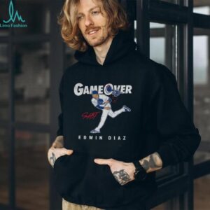 Edwin Diaz Los Angeles Dodgers MLB Baseball Game Over signature shirt