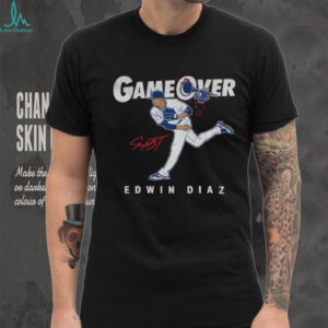 Edwin Diaz Los Angeles Dodgers MLB Baseball Game Over signature shirt